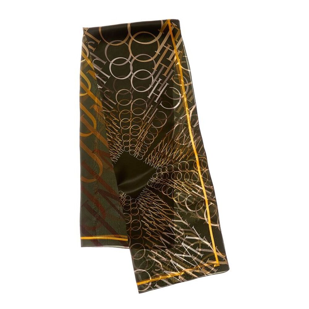 Jimmy Choo Silk Scarf, Green